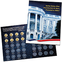 United-States-Mint-Presidential-$1-Coin-Presentation-Folder�